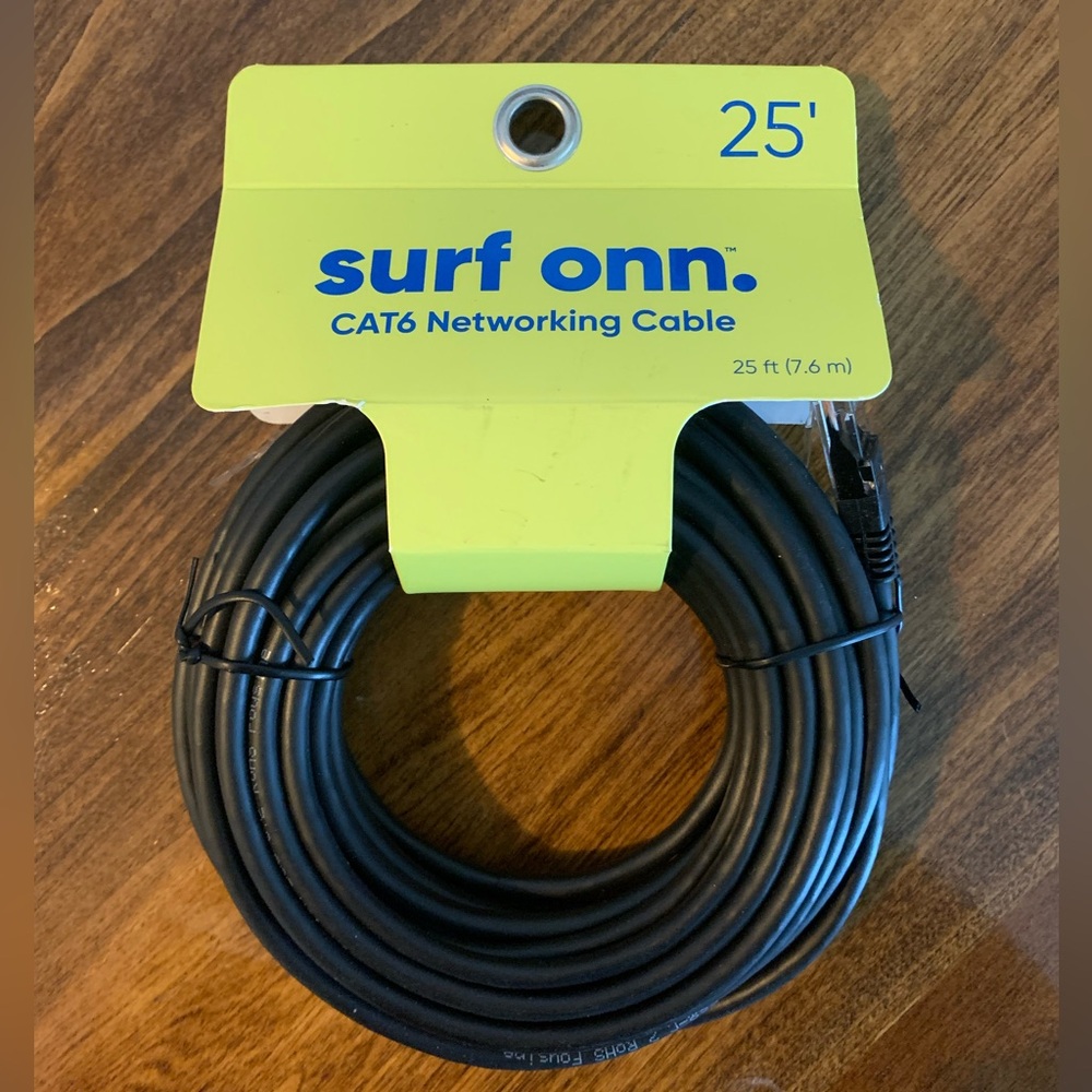 CAT6 network 25’ cable